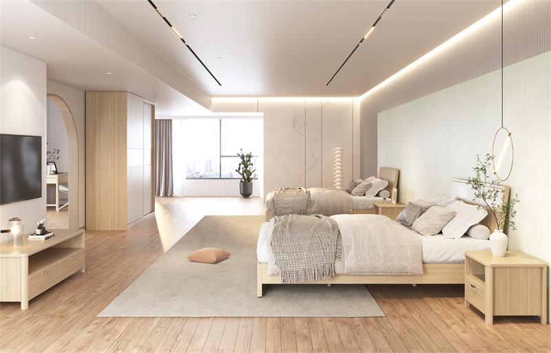 成都公寓家（jiā）具單人床定製案例