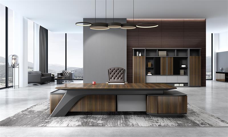 成都辦（bàn）公桌廠家-辦公班台